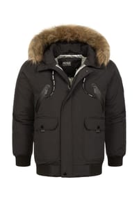 INDICODE - Winterjacke INZakai - Black