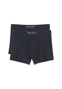 Marc O'Polo - Retro Short / Pant 2er Pack Iconic Rib - BLACK