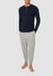Schiesser REVIVAL Karl-Heinz Langarmshirt, Henley-Ausschnitt, für Herren Bild 4