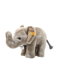 Steiff - Kuscheltier "Trampili Elefant", stehend, 18 cm - GRAU