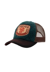 KING KEROSIN - Trucker Cap mit Sherpa-Front Road Legend - dunkelgrün