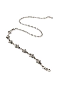 collezione alessandro® - Kettengürtel Biene mit kleinen Bienen, Made in Italy - silber
