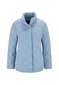 GOLDNER - Kurzgröße:  Moderne Winterjacke mit Stehkragen - cyclam