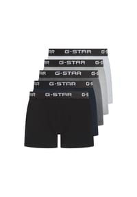 G-STAR RAW - Herren Boxershorts, 5er Pack - MAIZE, Trunks, Cotton Stretch - Schwarz