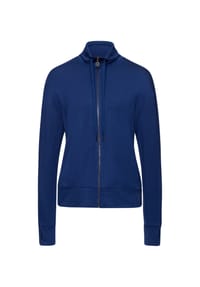 HANRO - Sweatjacke Balance - bay blue