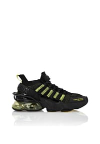 PLEIN SPORT - Runner Sneaker TIGER - black/yellowfluo