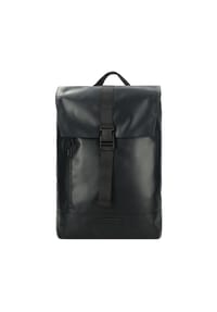 GREEN BURRY Upcycled Tarpaulin - Upcycled Tarpaulin Daypack 45 cm Laptopfach - black