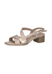 Caprice - Leder Sandalen - Schwarz