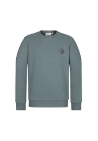 naketano - Sweatshirt, Rippbündchen, für Herren - GREY. MEL.
