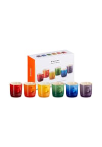 LE CREUSET® Henkelbecher-Set, 6-teilig - STEINGUT - REGENBOGEN