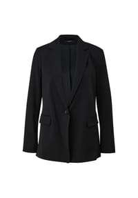 comma, - Blazer, Reverskragen, für Damen - 9999  GREY/BLACK