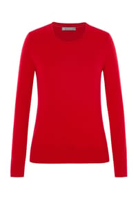 GALERIA - Seide-Kaschmir Pullover "Madrid", Rundhals-Ausschnitt, für Damen - AQUA