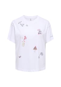 ONLY® - T-Shirt, Baumwolle, für Damen - 190858001 BRIWHITE