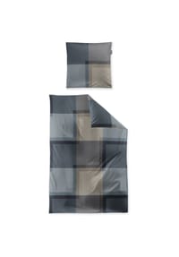 irisette® - Mako-Satin Bettwäsche Set Wave 8672 - 20 blau