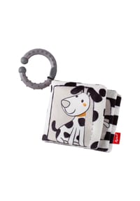 sigikid® - Stoffbuch Dalmatiner Dotson ,  für Babys und Kinder - schwarz-weiß