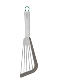 CHEFKOCH trifft FACKELMANN® Pfannenwender "München", flexibel - CHEFKOCH - GRAU SILBER