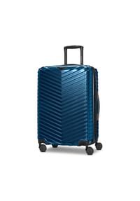 REDOLZ Essentials 18 - Essentials 18 4 Rollen Trolley M 66 cm mit Dehnfalte - metallic-black shiny