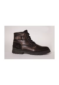 camel active - Schnürstiefeletten, Leder, für Herren - 200 GRAU