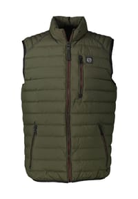 LERROS - Steppweste, Brusttasche, für Herren - 683 OLIVE