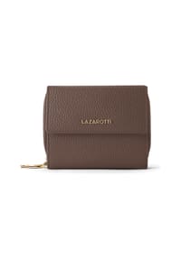 LAZAROTTI Bologna Leather - Bologna Leather Geldbörse Leder 12 cm - black