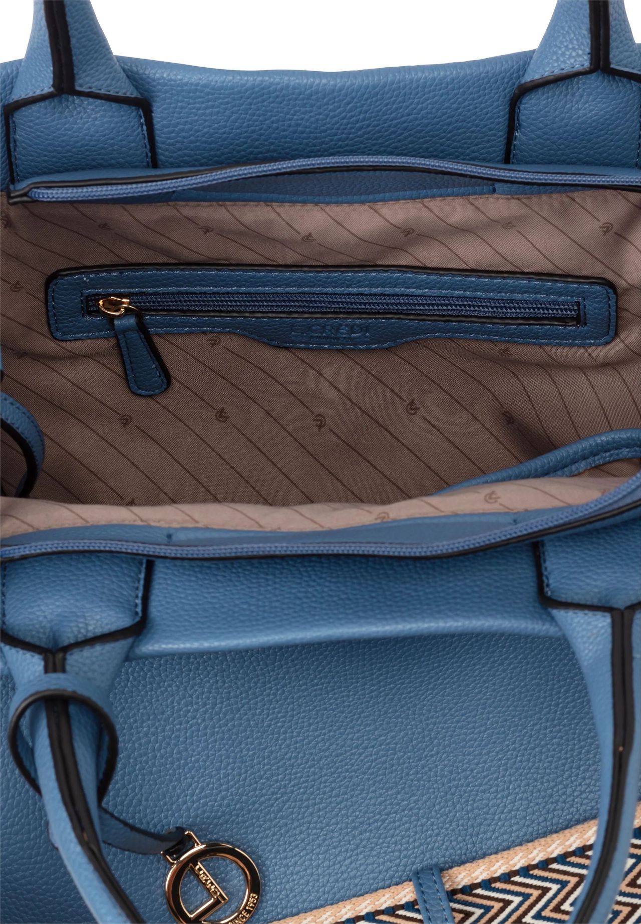 L.CREDI MÜNCHEN Shoppertasche, Kunstleder, abnehmbarer 