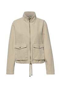 Street One - Übergangsjacke, Stehkragen, für Damen - 14347 POWDER BEIGE
