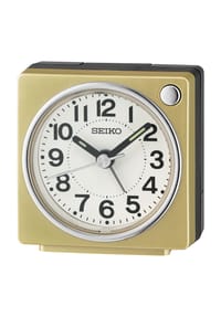 SEIKO - Wecker "QHE196G" - WEIß/GOLD