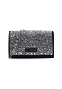 LOVE MOSCHINO Glimmer - Glimmer Umhängetasche 22 cm - crytsal-black