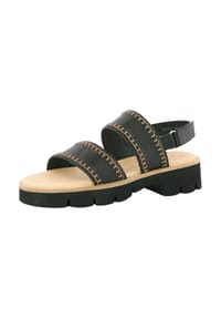 paul green - Glattleder Sandalen - Mittelbraun