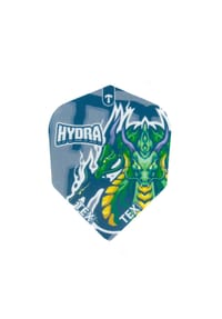 COFI - Dart Flights mit Hydra-Motiv – Robuste Flights für präzise Würfe - Grün Onesize