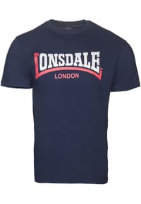 LONSDALE™ - Herren T-Shirt normale Passform TWO TONE - Black