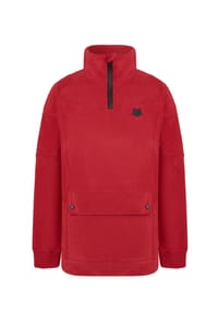 CAT by manii'ta lacitta - Rotes Fleece-Sweatshirt - rot