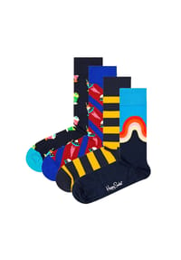 Happy Socks® 4 Paar Socken Navy Geschenk Box Bild 1