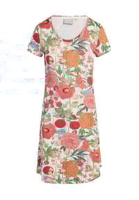 ESSENZA - Isa Florentien Sleepshirt, kurz, U-Ausschnitt, für Damen - 688 LOBSTER PINK