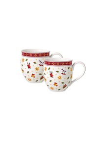 Villeroy & Boch Becher mit Henkel Set 2tlg., Toys Toy's Delight - Toy's Delight - rot