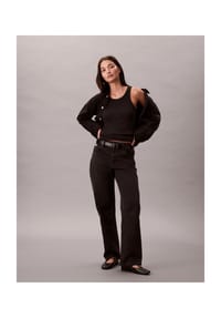 Calvin Klein Jeans - Jeanshose, Five-Pocket, für Damen - 0 846 BLACK
