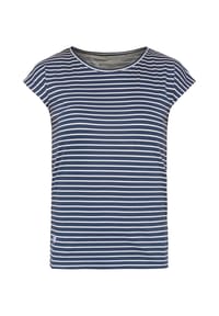 ALEX - T-Shirt, U-Ausschnitt, für Damen - NAVAL ACADEMY/WHIT