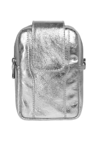 Samantha Look - Umhängetasche Echt Leder, Made In Italy - beige