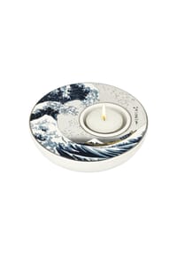 Goebel Kerzenhalter Hokusai  Die Welle - Katsushika Hokusai - Bunt