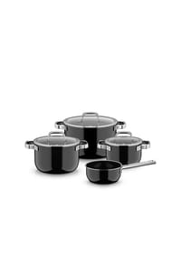 WMF TOPFSET MINERAL PRO 4TLG, BLACK, 99 - MINERAL PRO - BLACK