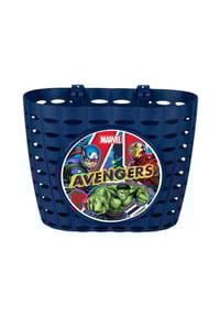 MARVEL - Marvel Avengers Fahrradkorb Robuster Korb für Fahrräder - Blau 20x13x13cm