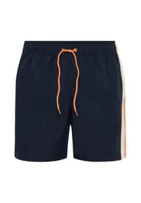 MANGUUN - Badeshorts Michael 16 cm, Tunnelzug, für Herren - E411 SKY CAPTAIN