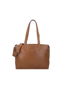 PLEVIER® Power - Power Shopper Tasche Leder 41 cm Laptopfach - cognac