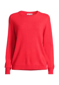 GALERIA - Cashmere Pullover "Norwegen", Rundhals-Ausschnitt, für Damen - BLACK