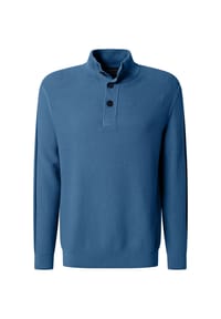 pierre cardin - Strickpullover aus hochwertigen Baumwollmix - Perlweiss