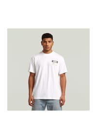 G-STAR RAW - T-Shirt, Baumwolle, für Herren - 110 WHITE