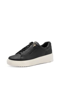 MARCO TOZZI® - Sneaker, Kunstleder, für Damen - 085 BLACK/GOLD