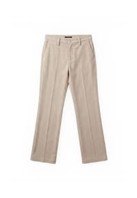 zero - Casual-Hose mit Bügelfalte - Black Coffee