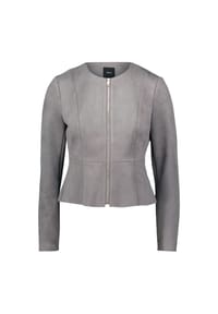 zero - Blazer Wildlederoptik - Steel Gray