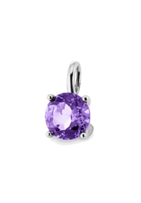 Orolino - Anhänger 585/- Gold 1 Amethyst - weiß